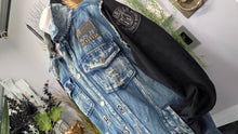 Load image into Gallery viewer, Headrush Men's "Wrecking Crew" Denim Moto Jacket LG

