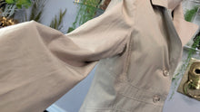 Load image into Gallery viewer, Ivanka Trump Tan Trench Coat MD
