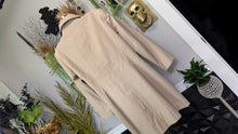 Load image into Gallery viewer, Ivanka Trump Tan Trench Coat MD
