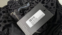 Load image into Gallery viewer, Pretty Little Thing Black Leopard Flocked Print Corset Bra Top sz22/2XL NWT
