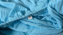 Load image into Gallery viewer, Baby Blue Sheer Mermaid Train Princess Top LG
