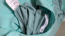 Load image into Gallery viewer, Katie Minty Aqua Sheer Flowy Blouse Dress XL
