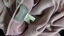 Load image into Gallery viewer, Hudson Gray Lavender Shimmer Rouched Top SM
