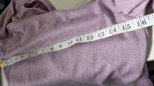 Load image into Gallery viewer, Hudson Gray Lavender Shimmer Rouched Top SM
