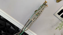 Load image into Gallery viewer, Grey &amp; Teal Starfish Dread Lock Hair Clip Extensions (1pc)
