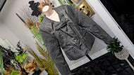 Drei Master German Distressed Denim Jacket LG