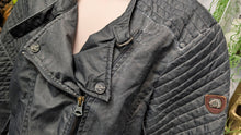 Load image into Gallery viewer, Drei Master German Distressed Denim Jacket LG
