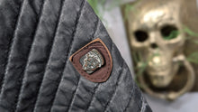 Load image into Gallery viewer, Drei Master German Distressed Denim Jacket LG
