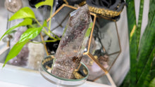 Load image into Gallery viewer, 4" Lodolite Garden Quartz Crystal Pillar Tower
