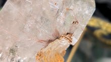 Load image into Gallery viewer, 4" Red Rutilated Smokey Quartz Crystal Tower
