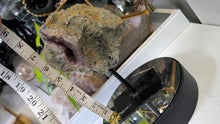Load image into Gallery viewer, 8" Thunder Bay Amethyst Crystal Cluster on Stand
