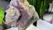 Load image into Gallery viewer, 8" Thunder Bay Amethyst Crystal Cluster on Stand
