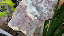 Load image into Gallery viewer, 12" Flower Amethyst Crystal Cluster on Stand
