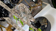 Load image into Gallery viewer, 9" Flower Amethyst Crystal Cluster on Stand
