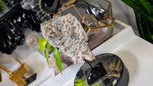 Load image into Gallery viewer, 9" Flower Amethyst Crystal Cluster on Stand
