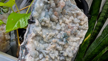 Load image into Gallery viewer, 9" Flower Amethyst Crystal Cluster on Stand
