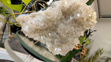 Load image into Gallery viewer, 4" Olive Citrine Crystal Cluster
