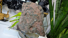 Load image into Gallery viewer, 4" Olive Citrine Crystal Cluster
