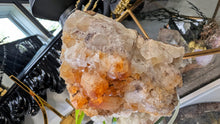 Load image into Gallery viewer, 4" Citrine Quartz Crystal Cluster
