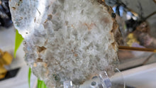 Load image into Gallery viewer, 6" Prasiolite Green Amethyst Crystal Slab
