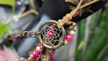 Load image into Gallery viewer, Handmade Adjustable Feather  Dreamcatcher Slave Bracelet
