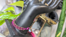 Load image into Gallery viewer, Handmade Adjustable Feather  Dreamcatcher Slave Bracelet
