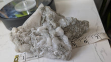 Load image into Gallery viewer, 6" Druzy Snow Calcite Quartz Crystal Cluster
