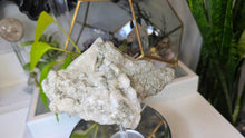 Load image into Gallery viewer, 6" Druzy Snow Calcite Quartz Crystal Cluster
