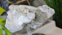 Load image into Gallery viewer, 6" Druzy Snow Calcite Quartz Crystal Cluster
