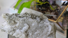 Load image into Gallery viewer, 6" Druzy Snow Calcite Quartz Crystal Cluster
