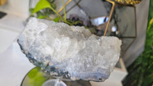 Load image into Gallery viewer, Clear Amethyst &amp; Goethite Crystal Cluster
