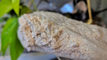 Load image into Gallery viewer, 8" Snow Quartz Druzy Crystal Cluster

