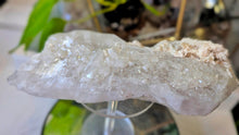 Load image into Gallery viewer, 8" Snow Quartz Druzy Crystal Cluster
