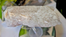 Load image into Gallery viewer, 8" Snow Quartz Druzy Crystal Cluster
