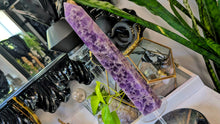 Load image into Gallery viewer, 12" Dream Amethyst Crystal Pillar Tower
