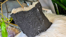 Load image into Gallery viewer, 6" Smokey Clear Amethyst &amp; Goethite Crystal Cluster
