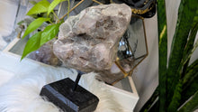 Load image into Gallery viewer, 9" B.C. Rainbow Fluorite Crystal Cluster on Stand

