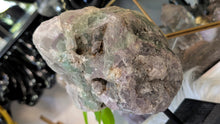Load image into Gallery viewer, 9" B.C. Rainbow Fluorite Crystal Cluster on Stand
