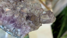 Load image into Gallery viewer, 7" Rare Thunder Bay Titanium Smokey Amethyst Crystal Cluster
