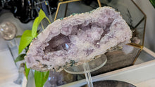 Load image into Gallery viewer, 8" Pink Amethyst &amp; Agate Crystal Cluster (double sided)
