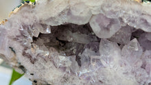Load image into Gallery viewer, 8" Pink Amethyst &amp; Agate Crystal Cluster (double sided)
