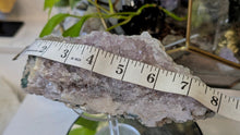 Load image into Gallery viewer, 8" Pink Amethyst &amp; Agate Crystal Cluster (double sided)
