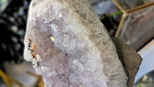Load image into Gallery viewer, 5" Amethyst Crystal Cluster Mini Cathedral
