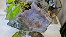 Load image into Gallery viewer, 6" Galaxy Amethyst &amp; Agate Crystal Cluster

