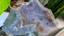 Load image into Gallery viewer, 6" Galaxy Amethyst &amp; Agate Crystal Cluster
