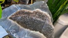 Load image into Gallery viewer, 8" Galaxy Amethyst &amp; Agate Crystal Cluster
