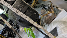 Load image into Gallery viewer, 12" Druzy Amethyst Crystal Cluster on Stand

