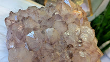 Load image into Gallery viewer, 9" Large Thunder Bay Smokey Phantom Amethyst Crystal Cluster
