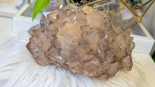 Load image into Gallery viewer, 9" Large Thunder Bay Smokey Phantom Amethyst Crystal Cluster
