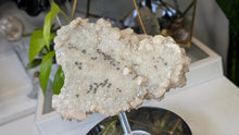 Load image into Gallery viewer, 7" Bulgarian Druzy Calcite Quartz Crystal Cluster

